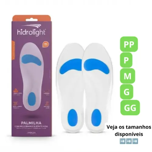 Palmilha 100% Silicone - Hidrolight