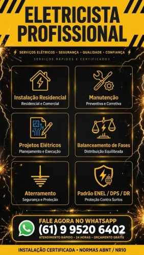 Eletricista profissional