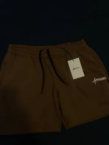 Short Moletom Approve Marrom