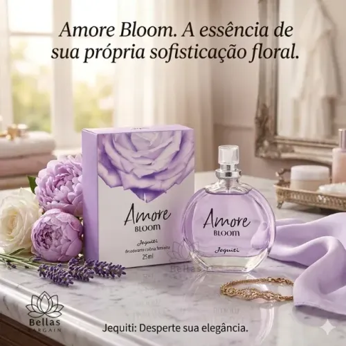 Jequiti Colonia Feminina Amore Bloom 25ml 