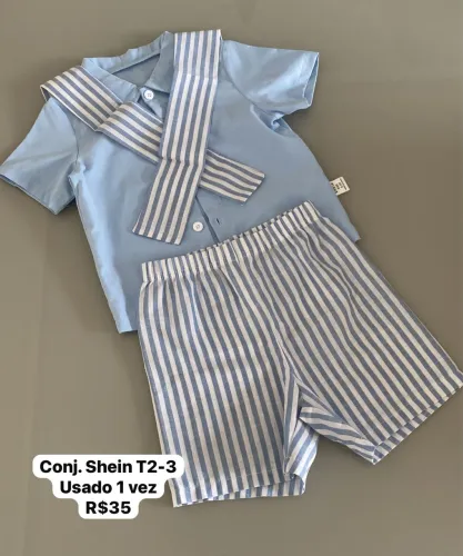 Conjunto SHEIN menino