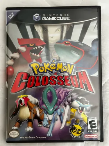 Jogo Pokémon Colosseum novo para game cube com caixa e manual