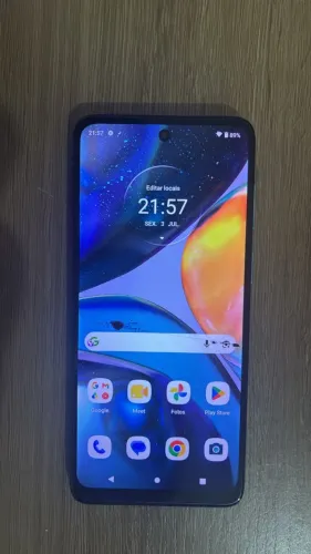 Celular Moto G22 - Tem que trocar a tela