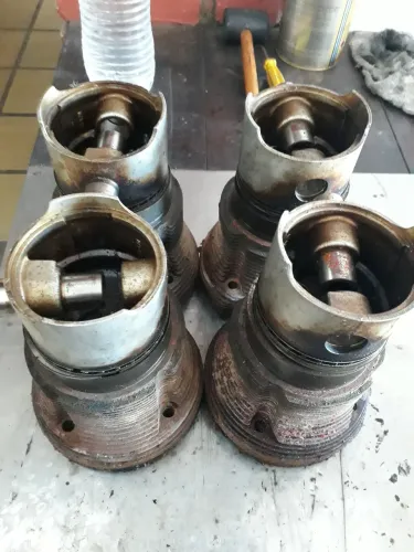 Kit pistão e camisa para motor a ar 1600 fusca e Kombi 