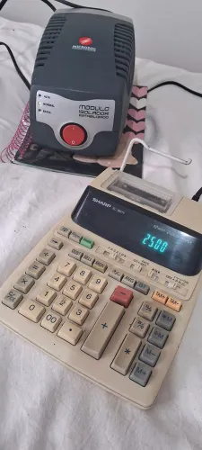 Estabilizador e calculadora