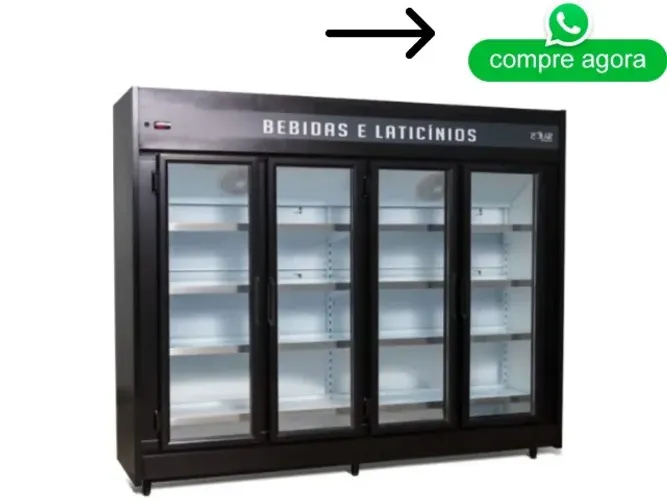 Refrigerador Auto serviço 4 Portas Polar Novo