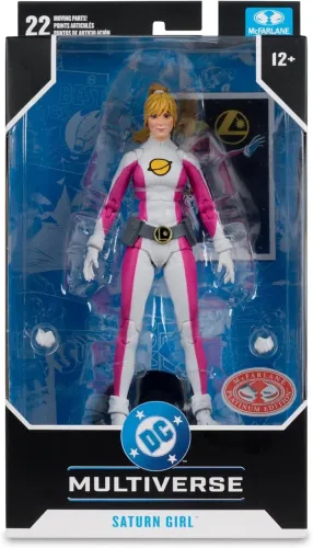 Mcfarlane toys - saturn girl - dc classics - platinum edition