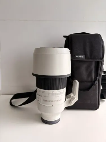 Lente Sony FE 100-400mm f/4.5-5.6 GM OSS + Bag Original | Vidros 100% Ok
