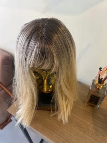 PERUCA OU APLIQUE DE CABELO ORGÂNICO 