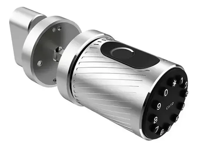 Fechadura digital N12 com senha biometria e bluetooth AGL