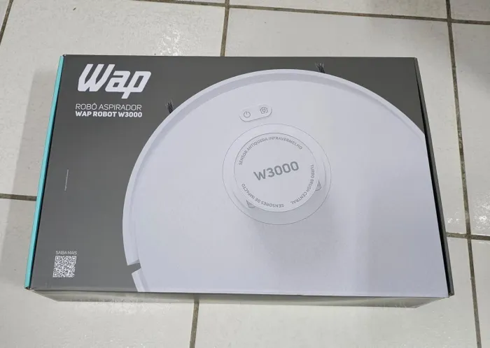 vendo aspirador robô wap w3000 novo lacrado nunca foi usado não faço envío 