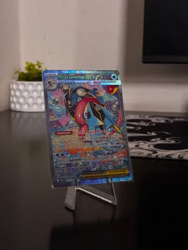 Carta Pokémon Mega Greninja EX (116/086) NM Caos Ascendente