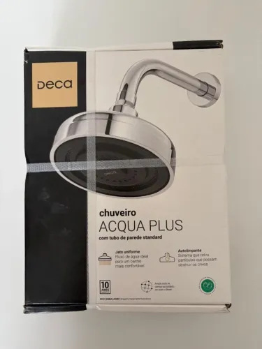 CHUVEIRO ACQUA PLUS DECA - NOVO (NA CAIXA) 