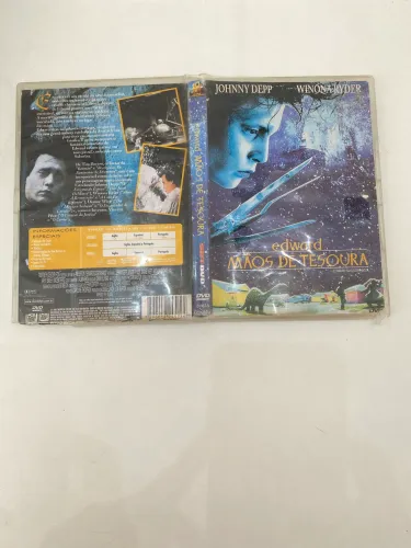 DVD edward mãos de tesoura original 