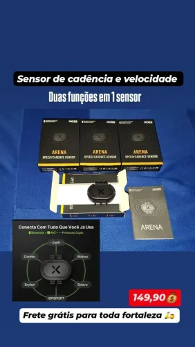 Sensor de cadência e velocidade xoss 