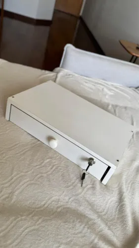 Gaveta Organizadora com Divisórias + Chave (Perfeita para Dinheiro/Jóias)