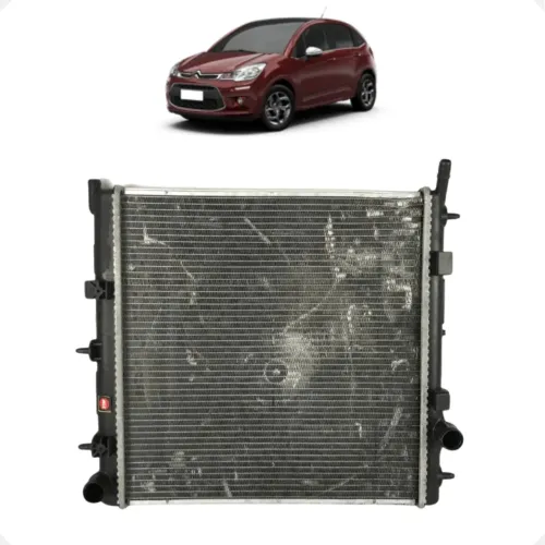 Radiador Citroen C3 1.4 1.5 1.6 1.8 2003 a 2012 Manual