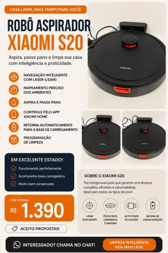 Robô aspirador xiaomi