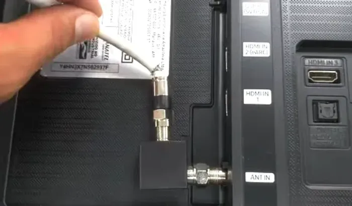Adaptador Antena Coaxial de TV