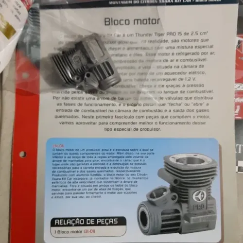 Tenho Mais Radio Controle Bloco Motor Citroen Editora Salvat