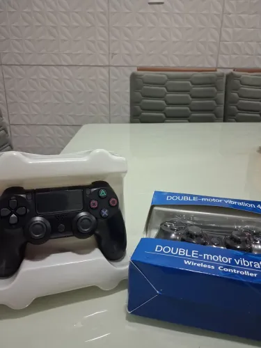 Controle Joystick Sem fio PlayStation 4.