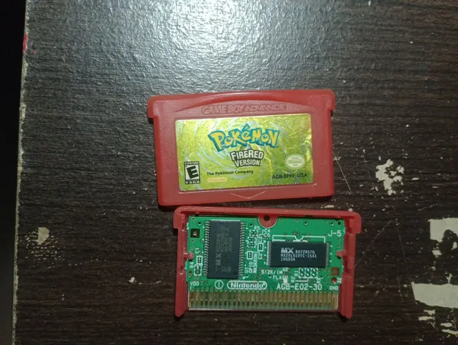 Cartucho pokémon Fire Red Nintendo