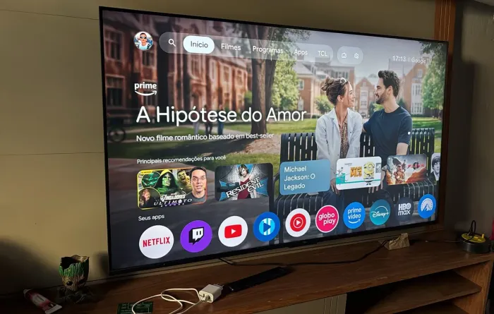 TV TCL 4K 55 polegadas