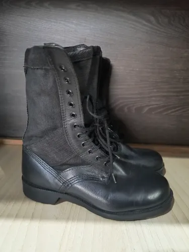 Coturno Tático Preto Cano Alto Militar Nº 39 | Excelente Estado