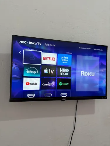 TV Roku 32? AOC - Motivo mudança