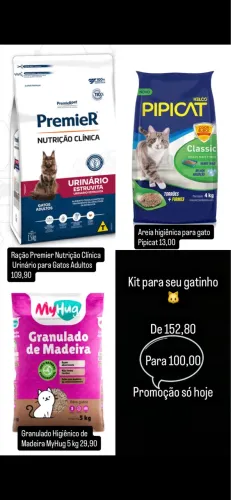 Kit especial para seu gatinho