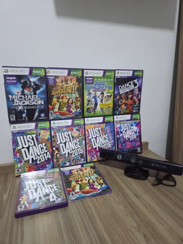 Kinect Xbox 360 + jogos