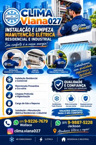 Ar Condicionado e Elétrica - CLIMA VIANA 027