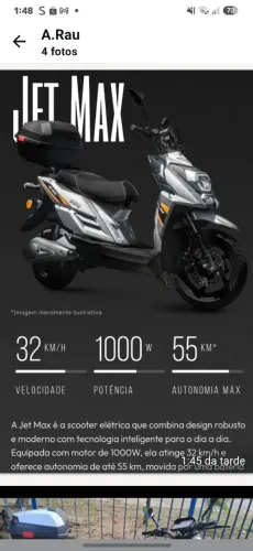 Moto Elétrica filé *