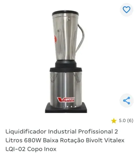 Liquidificador industrial