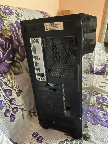 Gabinete RGB com vidro temperado + fonte EVGA 700w
