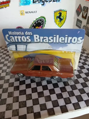 Miniatura dodge dart carros nacionais com embalagem aberta