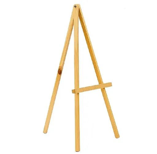 Cavalete para placa de recepção evento 