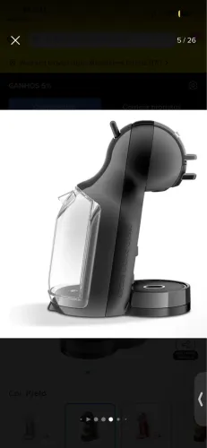 Cafeteira Dulce gusto 