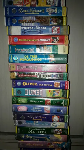 VHS Disney Classicos