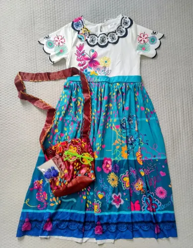 Fantasia roupa menina Mirabel Disney 