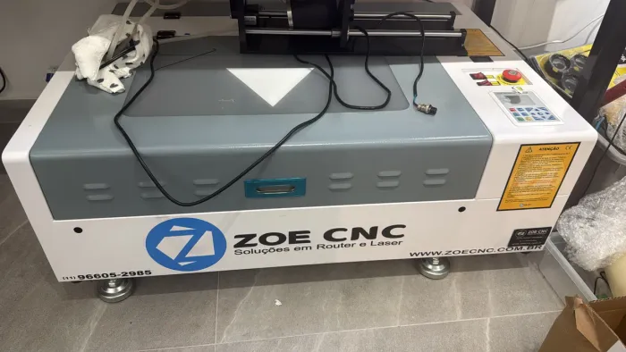 Gravadora co2 laser bancada 6040