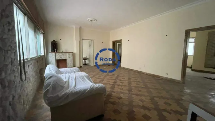 Venda de Excelente Cobertura Retro no Boqueirão, Santos 6 Quartos, 5 Vagas, 348 m²