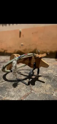 Cavalete de treino e laço