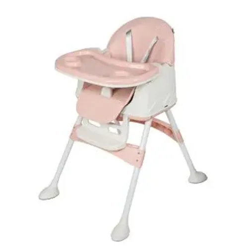 Cadeira bebê alimentação rosa maxi baby