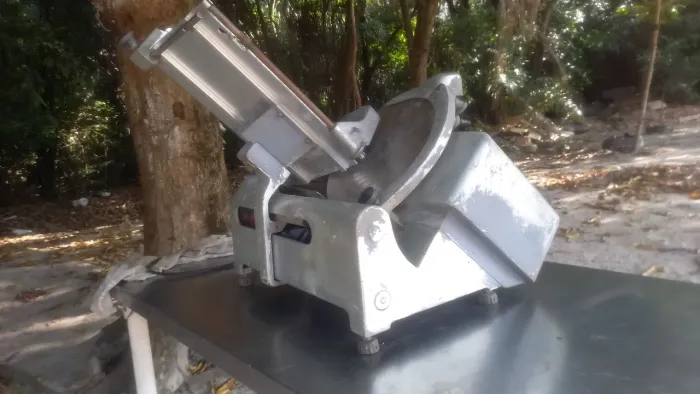 Cortador fatiado de frios e queijo profissional 220v - Usado