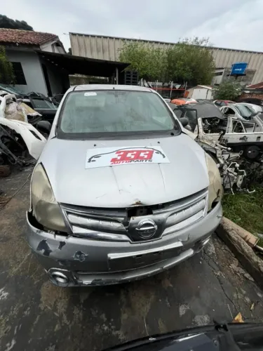 Sucata Nissan Livina 2009 Disponível para retirada de peças
