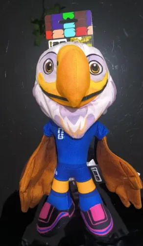 Pelúcia Oficial Mascote Copa do Mundo 2026 - Clutch a Águia (20cm) - Licenciado FIFA