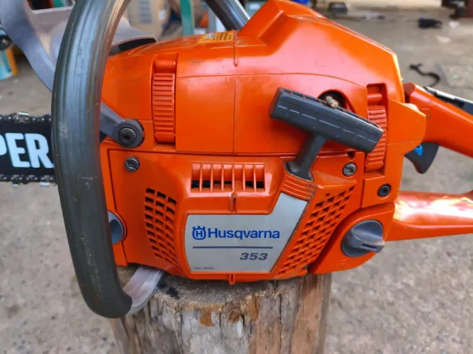 Motosserra husqvarna 353 original seminovo