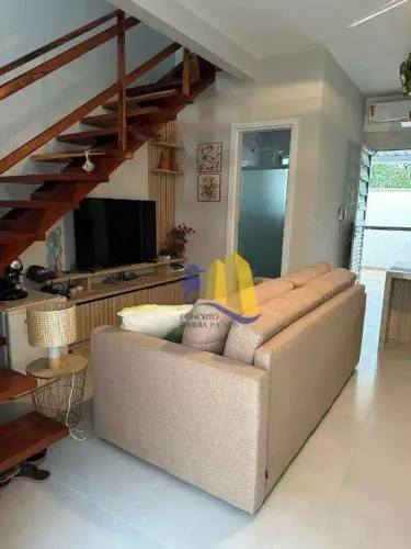 Village com 2 dormitórios para alugar, 77 m² por R$ 900,00/dia - Jardim São Lourenço - Ber