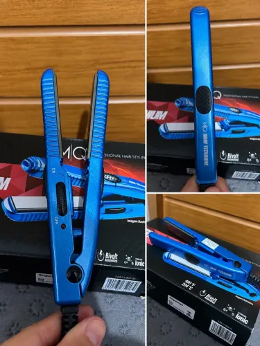Prancha MQ Mini Titanium Profissional Bivolt - Pouquíssimo Uso